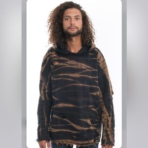 Elwood distressed hoodie